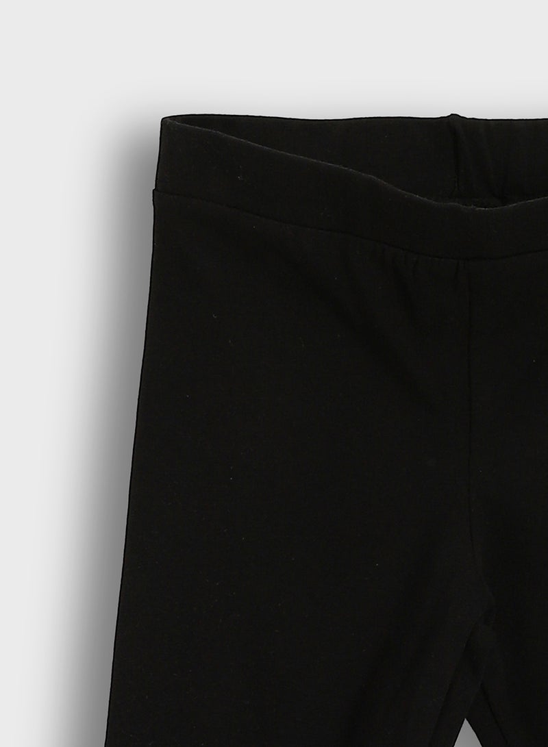 LC WAIKIKI Elasticated Waist 3/4 Length Girls' Leggings - Image 3